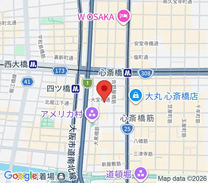 レコードショップ rare grooveの地図