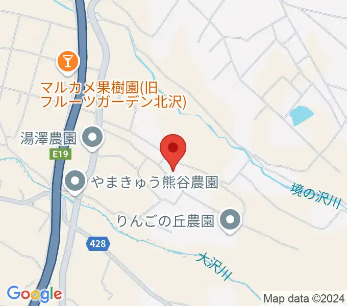 Mstudio エムスタの地図