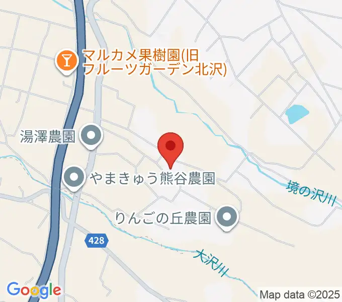 Mstudio エムスタの地図