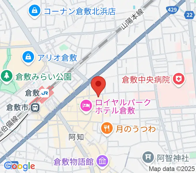 ガーデンオブディライトの地図