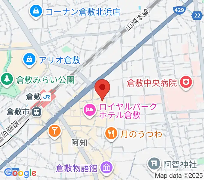 ガーデンオブディライトの地図