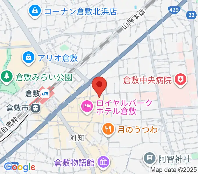 ガーデンオブディライトの地図