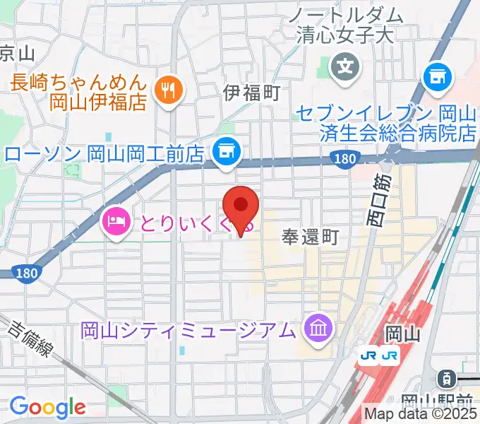 MEDEL MUSICの地図