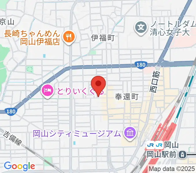 MEDEL MUSICの地図