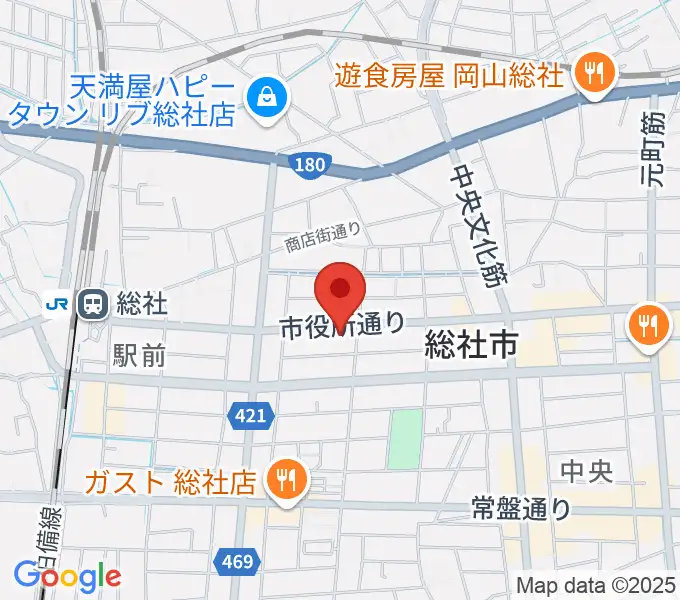 レコード屋 総社店の地図