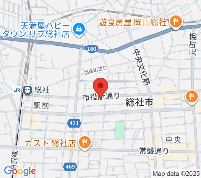 レコード屋 総社店の地図