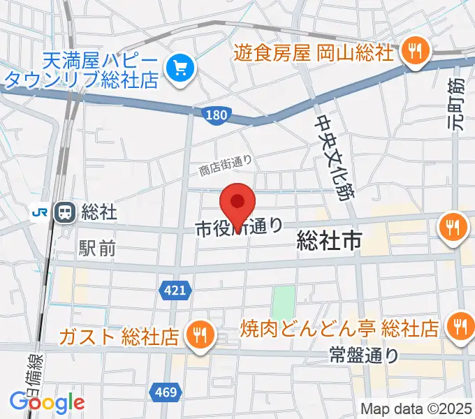 レコード屋 総社店の地図