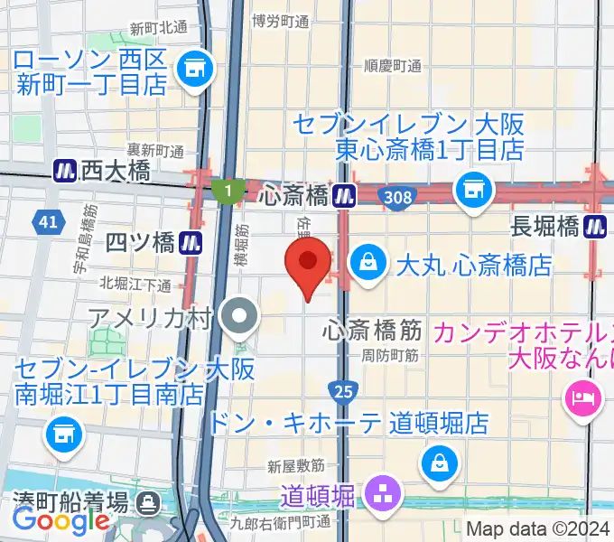 VOXMUSICの地図