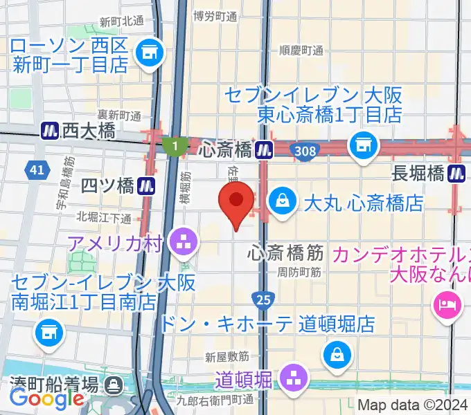 VOXMUSICの地図