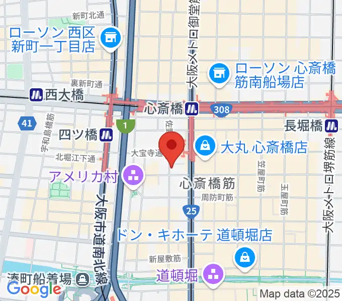 VOXMUSICの地図