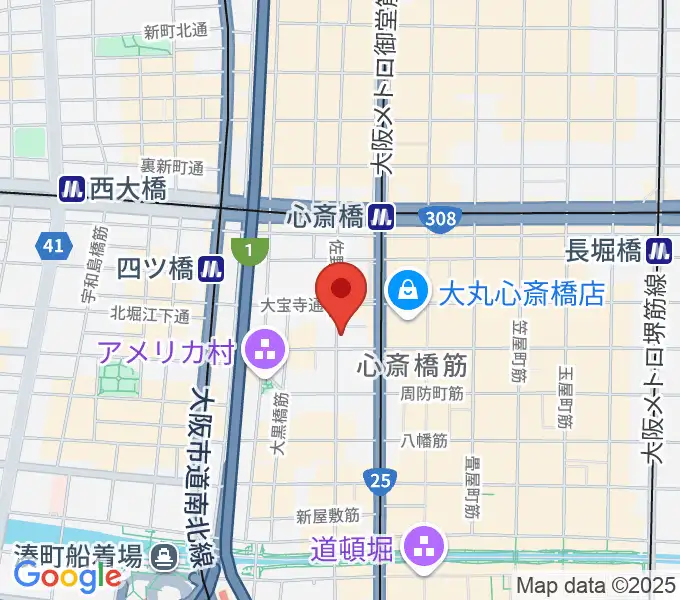VOXMUSICの地図