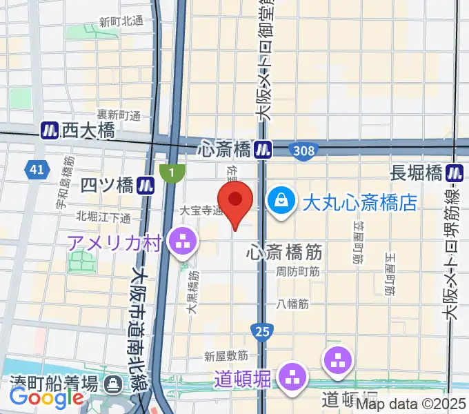 VOXMUSICの地図