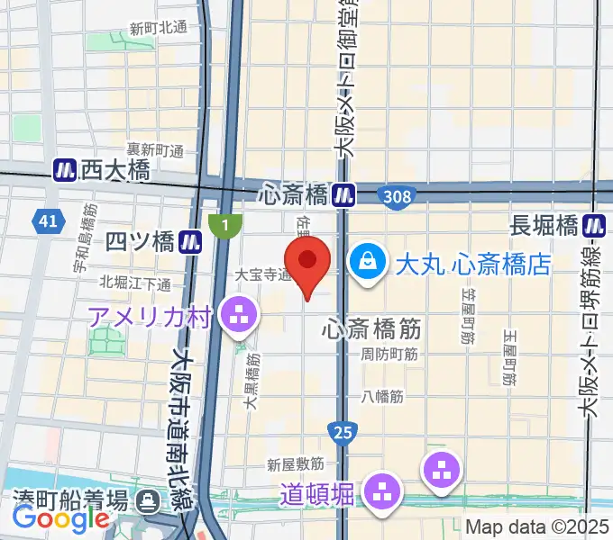 VOXMUSICの地図