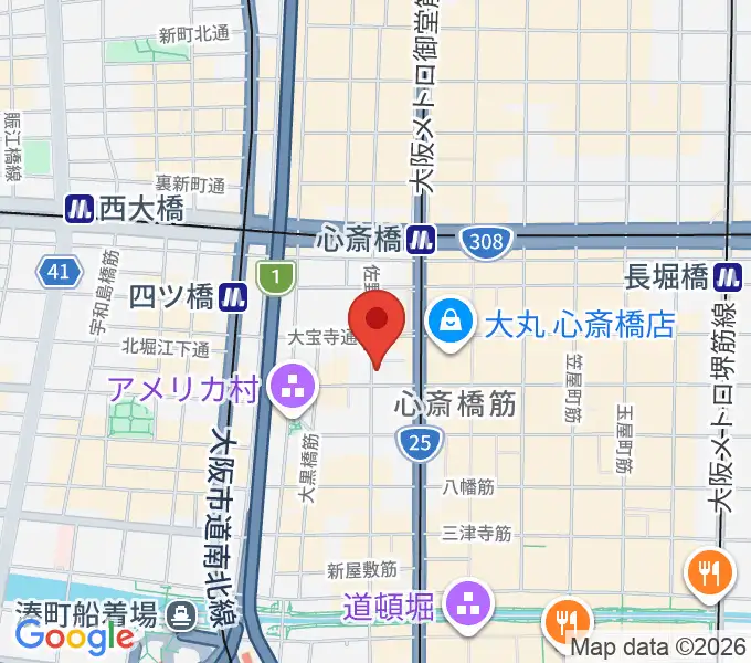 VOXMUSICの地図