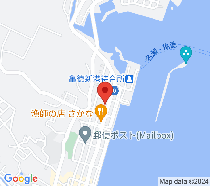 徳之島町文化会館の場所