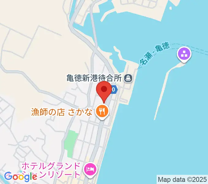 徳之島町文化会館の地図
