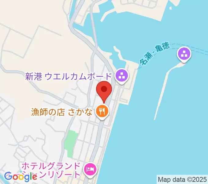 徳之島町文化会館の地図