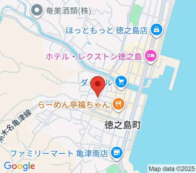 徳之島MACの地図