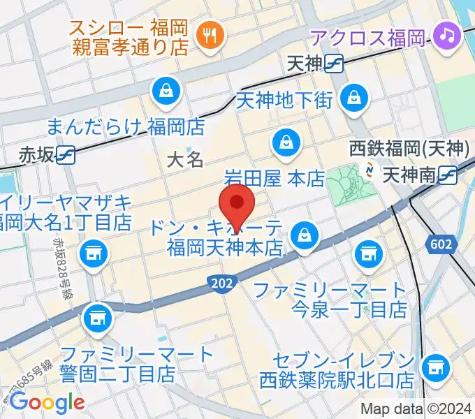 チクロマーケットの地図