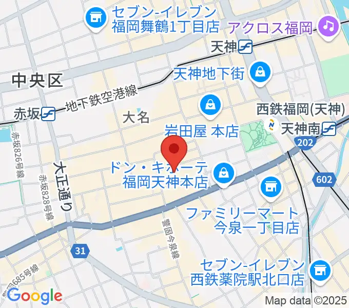 チクロマーケットの地図