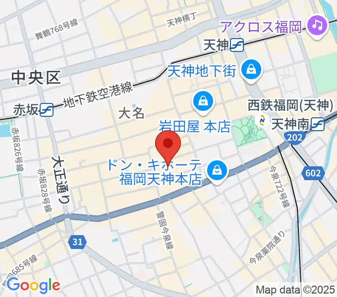 チクロマーケットの地図