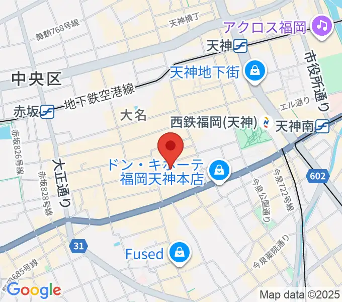 チクロマーケットの地図