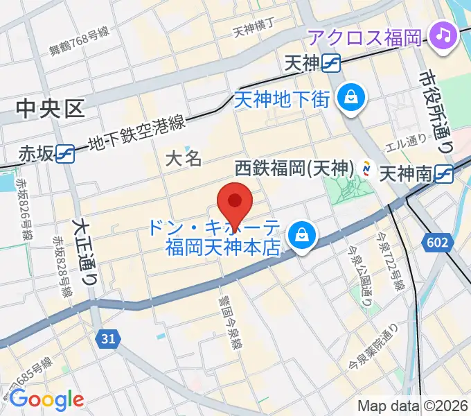 チクロマーケットの地図