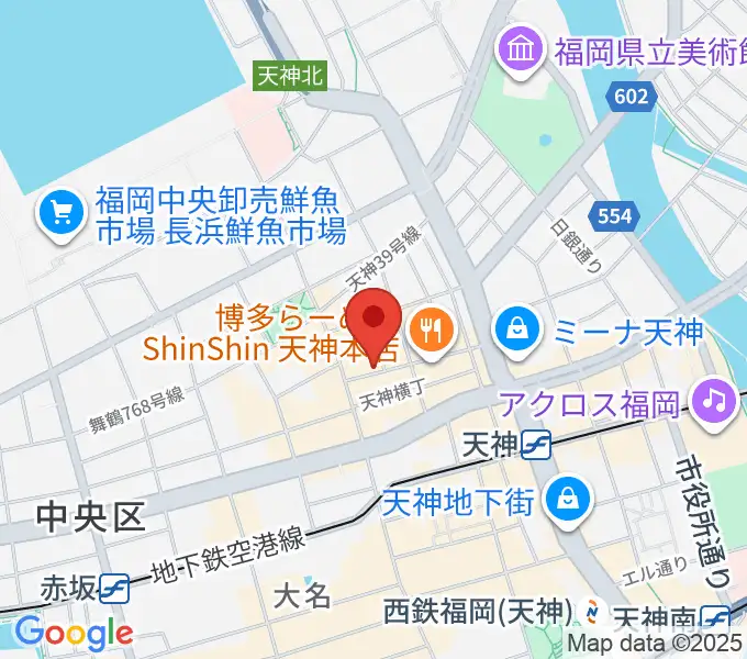 ジュークレコードの地図