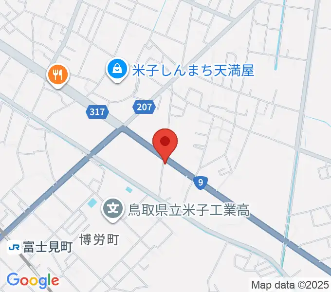 BEXX米子の地図