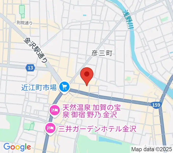 レコード・ジャングルの地図