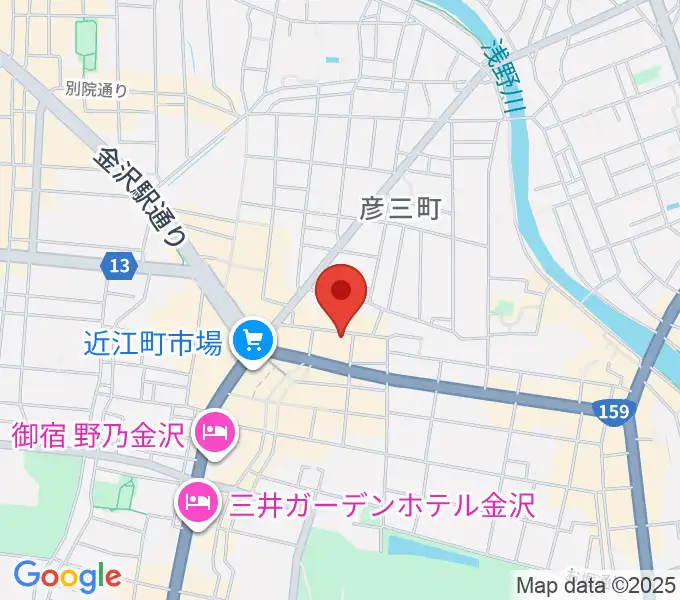 レコード・ジャングルの地図