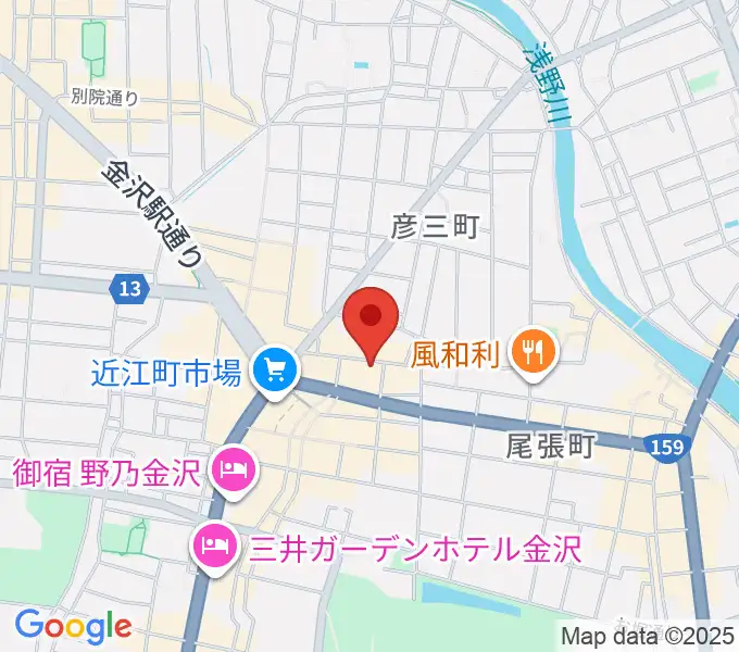 レコード・ジャングルの地図