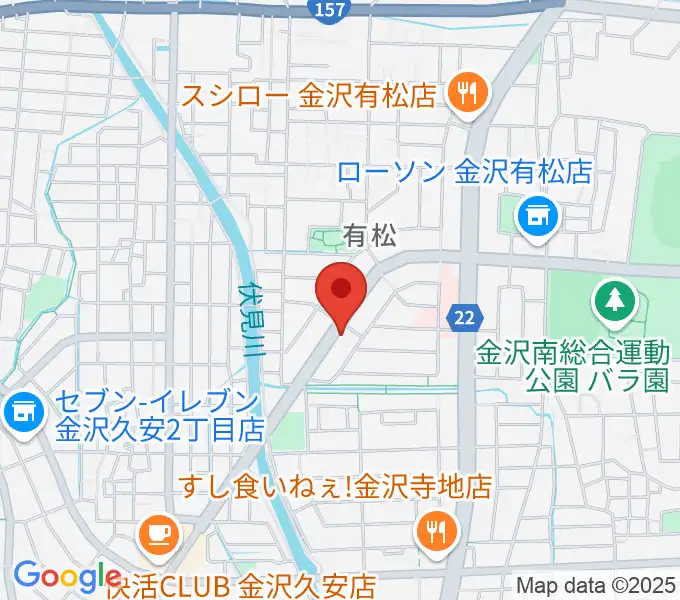 エブリデイ・レコードの地図