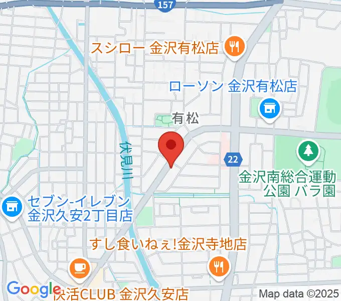 エブリデイ・レコードの地図