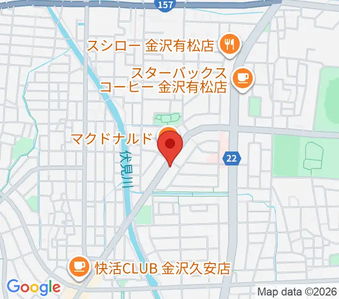 エブリデイ・レコードの地図