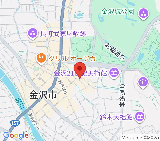 レコード・ビーチパーティの地図