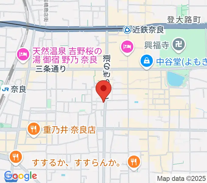 THROAT RECORDSの地図