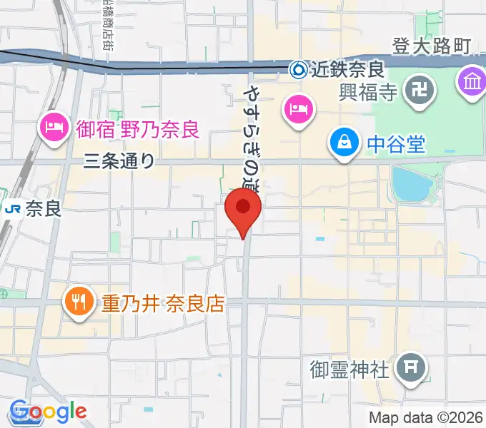 THROAT RECORDSの地図