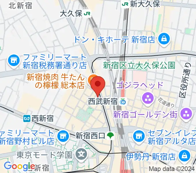 レッドリングレコードの地図