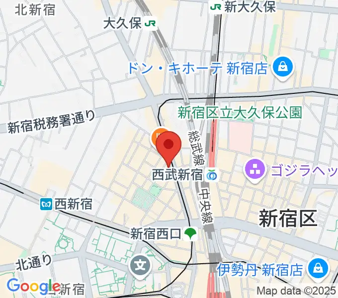 レッドリングレコードの地図