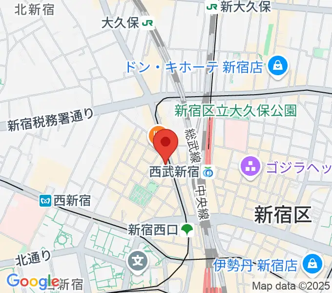 レッドリングレコードの地図