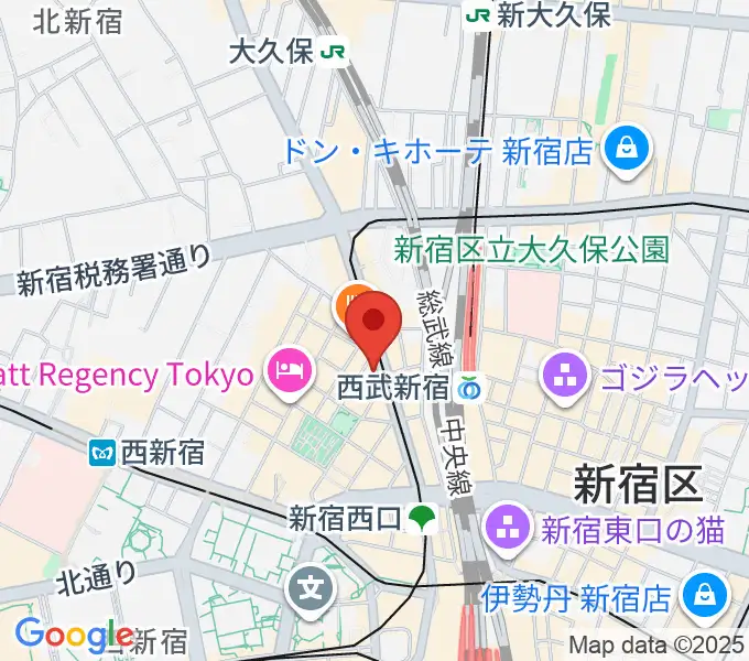 レッドリングレコードの地図