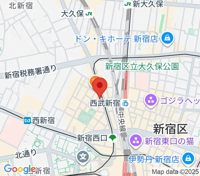 レッドリングレコードの地図