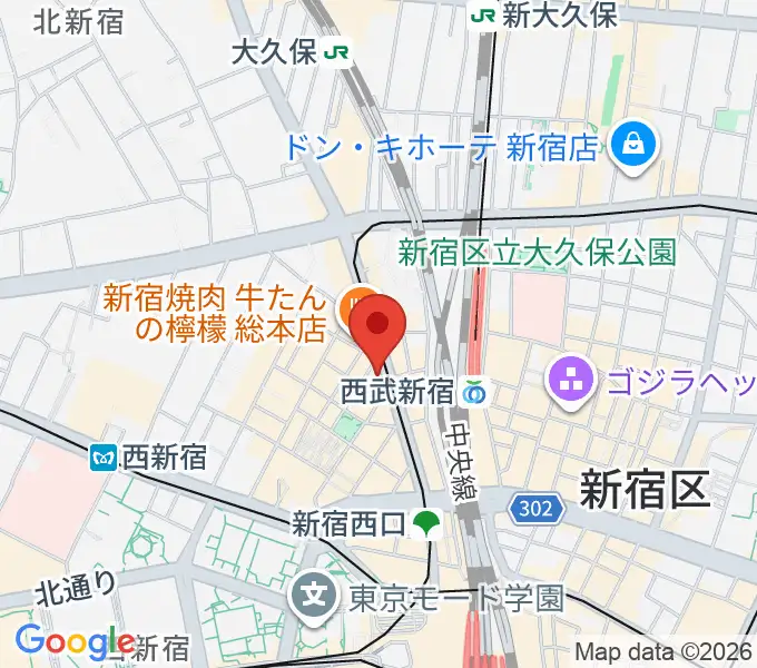 レッドリングレコードの地図