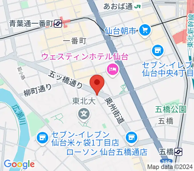 ジェーアンドビー北目町店の地図