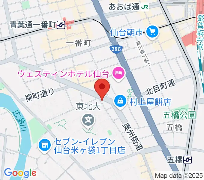 ジェーアンドビー北目町店の地図