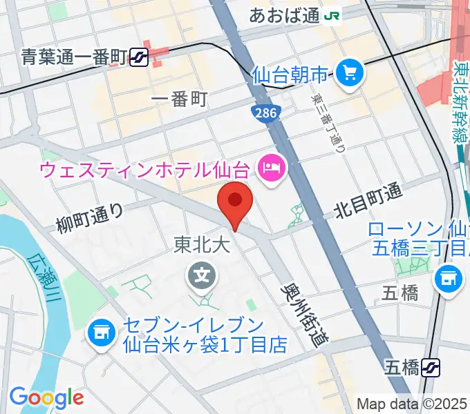 ジェーアンドビー北目町店の地図