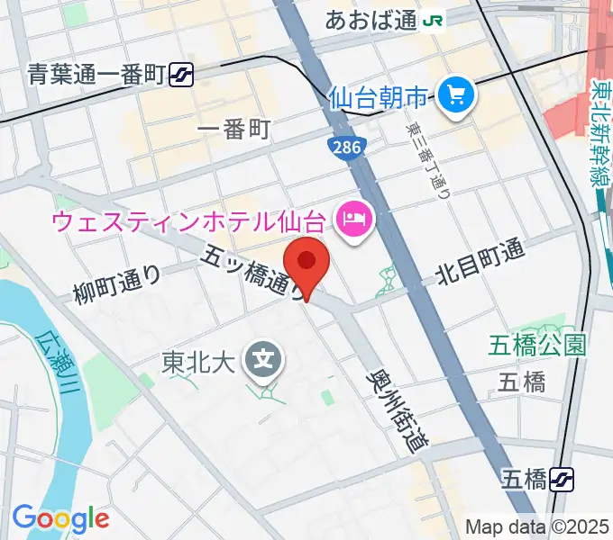 ジェーアンドビー北目町店の地図