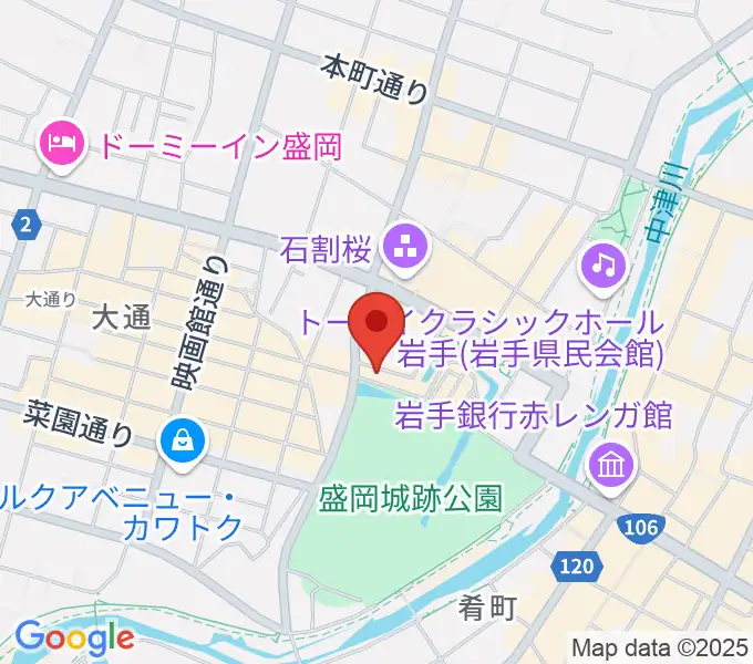 NEAT RECORDSの地図