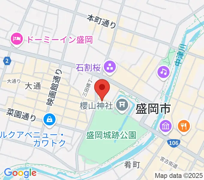 NEAT RECORDSの地図
